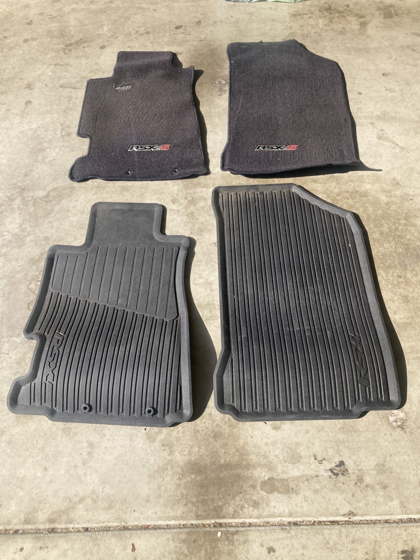 Genuine OEM Acura Honda Rsx Front Floor Mat Set or Make An Offer