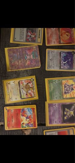 Rare vintage Pokemon cards