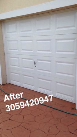 Garage door