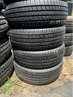 225-60-18 sets of 4