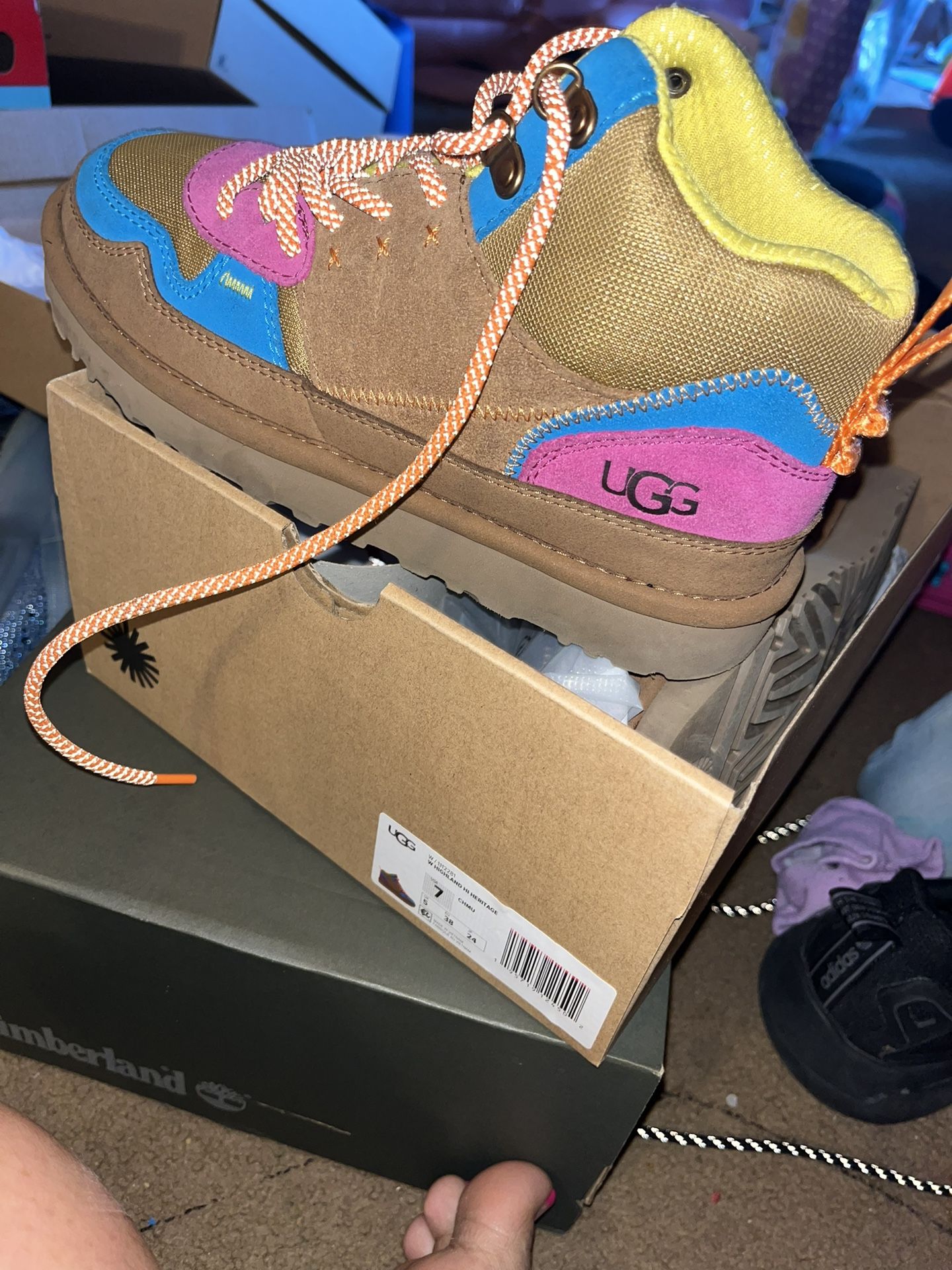 Multi Colored Uggs 