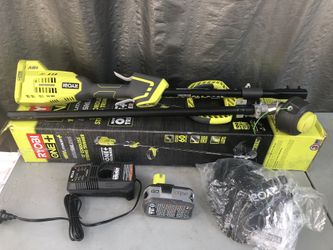Ryobi ONE+ Brushless Cordless String Trimmer - 4.0 Ah Battery+Charger A2