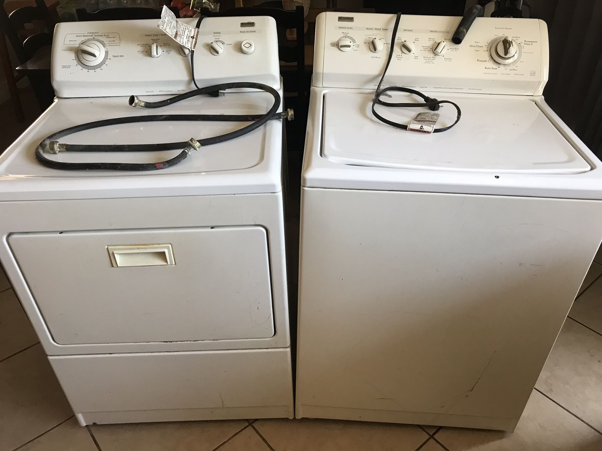 Kenmore Elite Washer and Dryer set