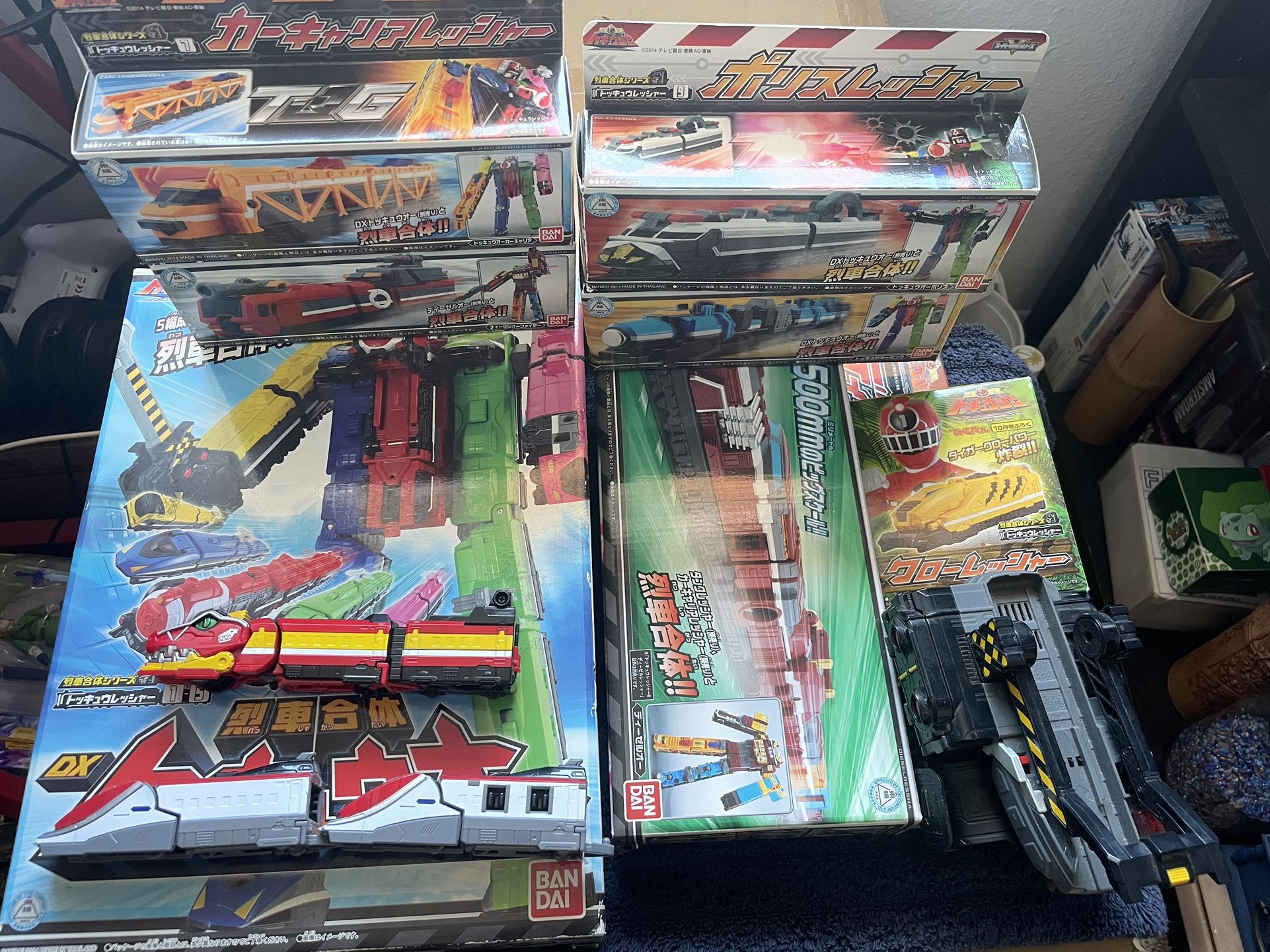 Ressha Sentai ToQger Mecha Megazord Changer Morpher