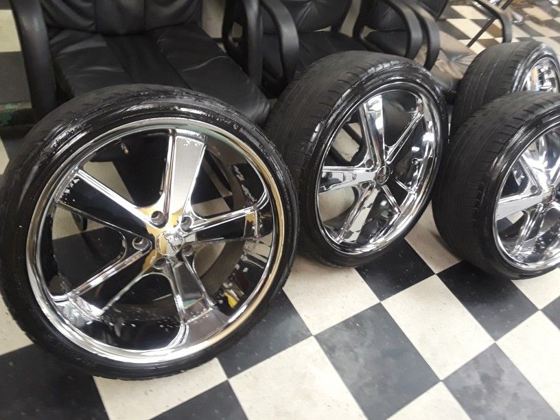 20' KMC "NOVA"Wheels Staggers $400