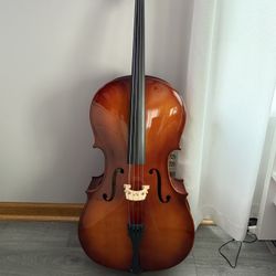 Core Academy A30 4/4"" Cello Outfit With Bow And Bag