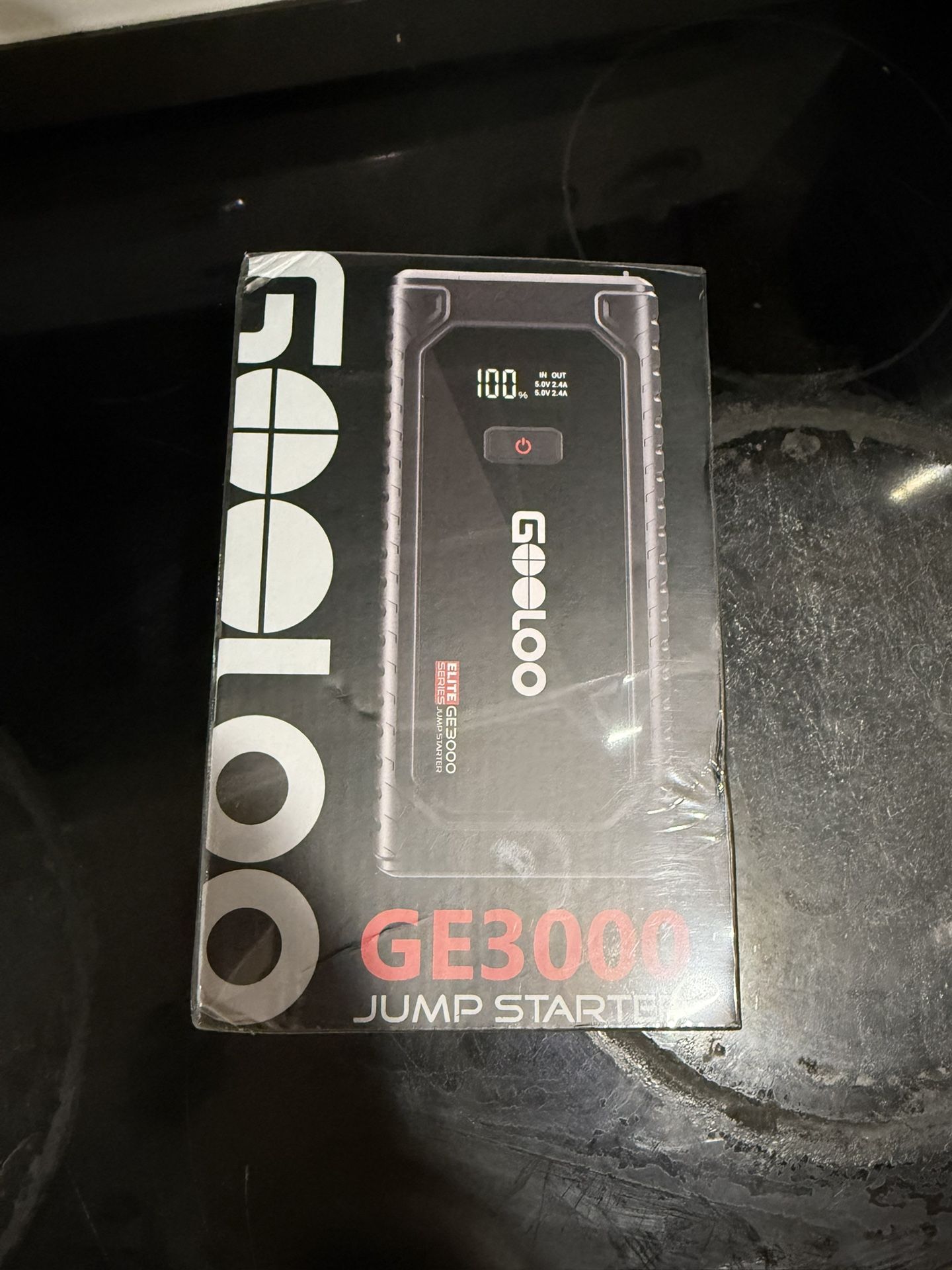 Gooloo Ge3000 Car Jump Starter 3000a Portable Jump Box (up To 8.5L Gas/6L Diesel