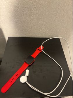 Apple Watch Series 6 44mm Aluminum And Ceramic Case Red