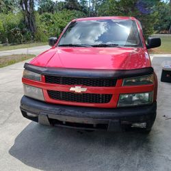 Red Chevy Colorado 