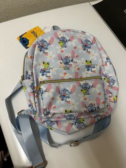 New with tags stitch Disney mini backpack