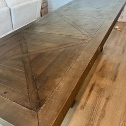 Long Wood Table 