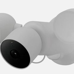 Google Nest Cam with Floodlight (Wired, Outdoor) – Excellent Condition
