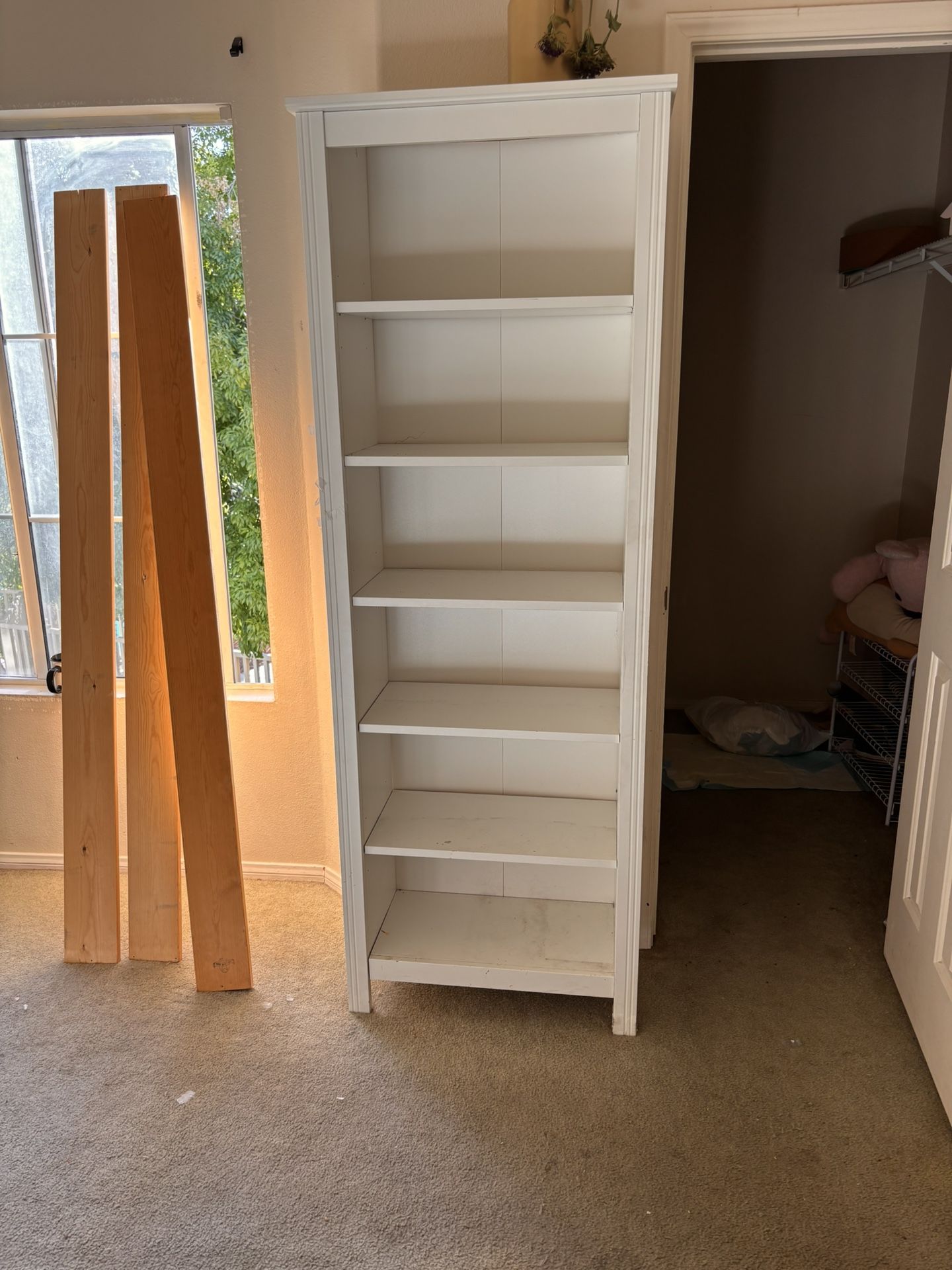 Six Shelf Bookcase