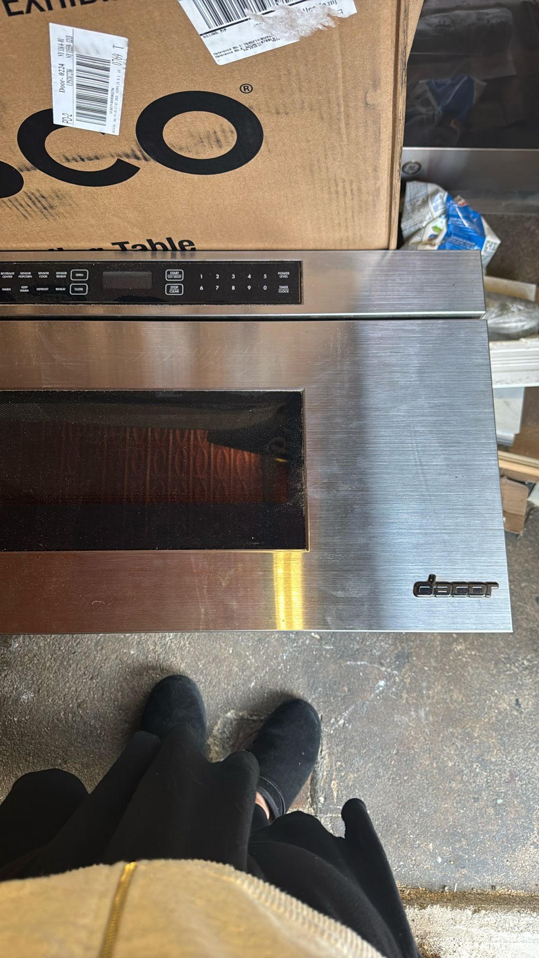 Dacor Draw Microwave