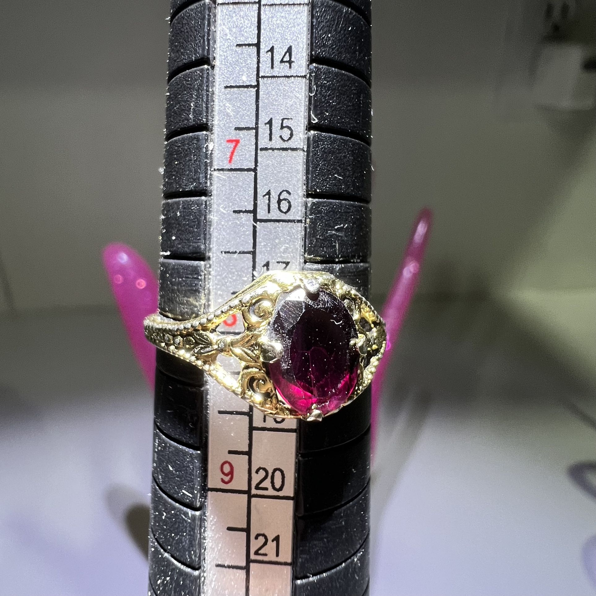 Ring 14 kt GE Size 8