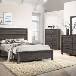 Queen Bed Frame Dresser Mirror Night Stand Price Firm