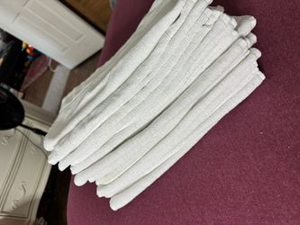 White Washcloths 