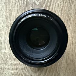 Canon EF 50mm f 1.4 