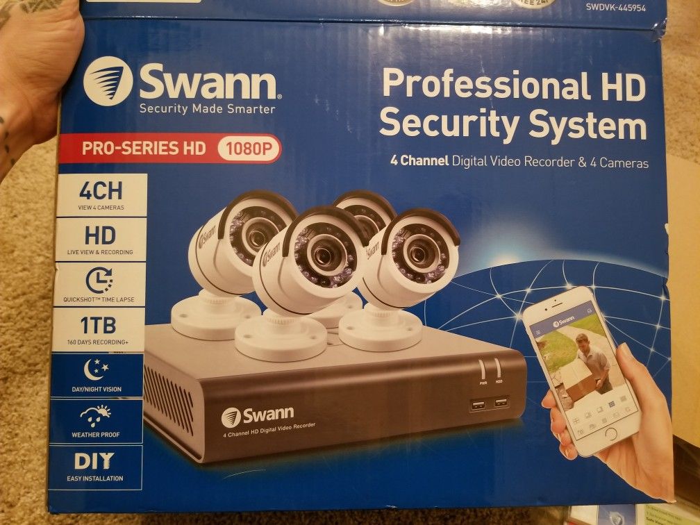 Swann 4 Channel Security System