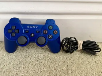 Sony PS3 DualShock 3 Wireless Controller – Deep Blue OEM Original Tested