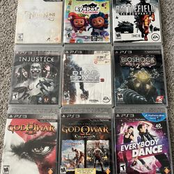 Lot of 37 PS3 Games - About $2.50 Each