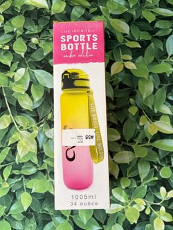 Live Infinitely Ombre Sports Bottle 34oz