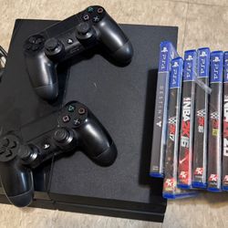 Sony PlayStation 4 PS4 Video Game Console Games Controllers