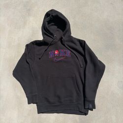 Nike x Spider-Man Embroidered Black Hoodie