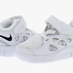 Nike Toddler Free Run 2 (100 - White/Black/Wolf Grey) Size 8C