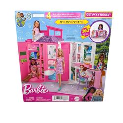 NEW! Barbie Getaway House Doll House Playset Toys
