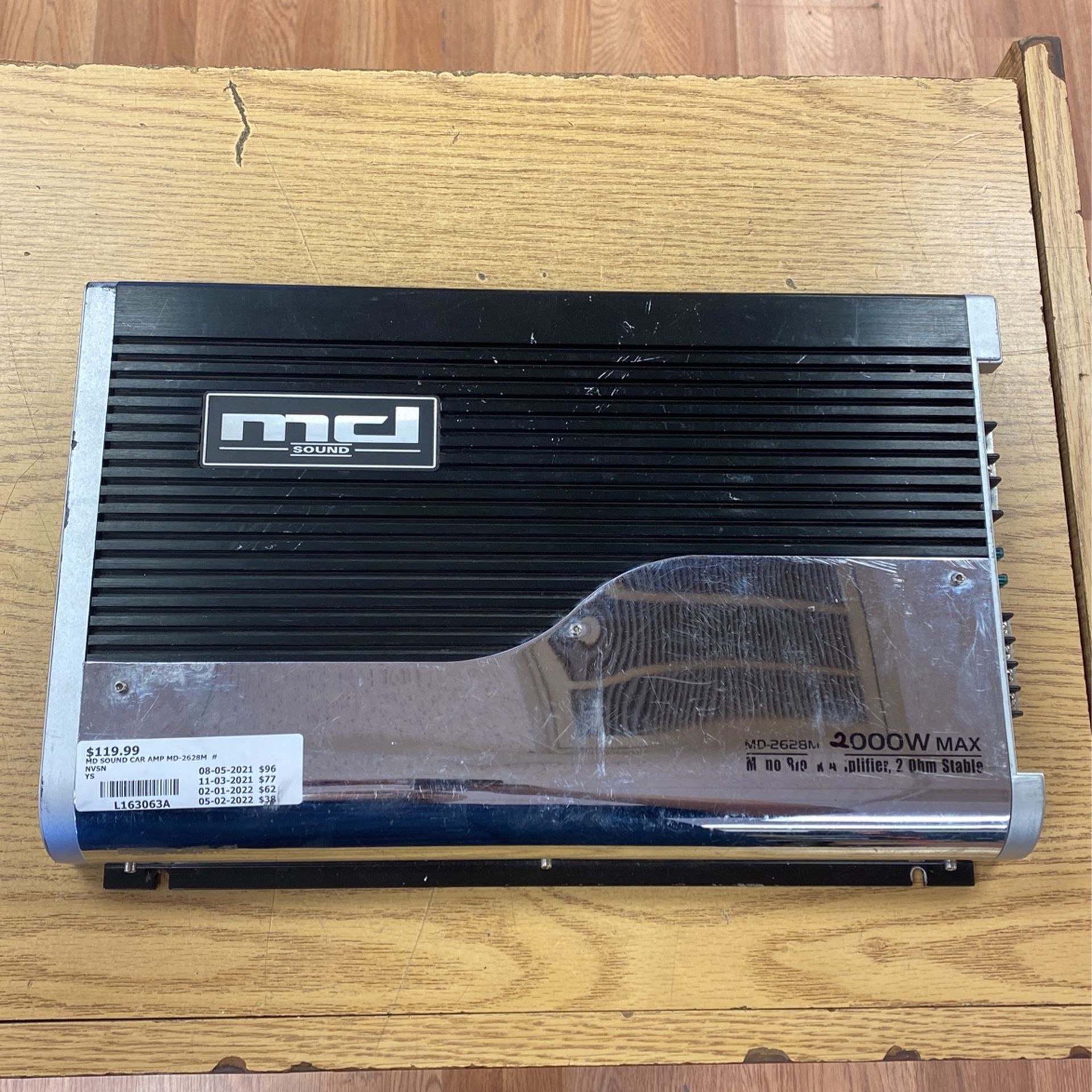 MD Sound MD-2628M Car Amp (2000 Watts)
