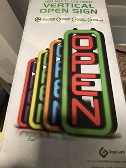 LED OPEN SIGN