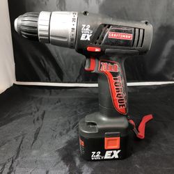 Craftsman (315.114500) 3/8 Drill + Battery (CHARGER NOT INCLUDED)