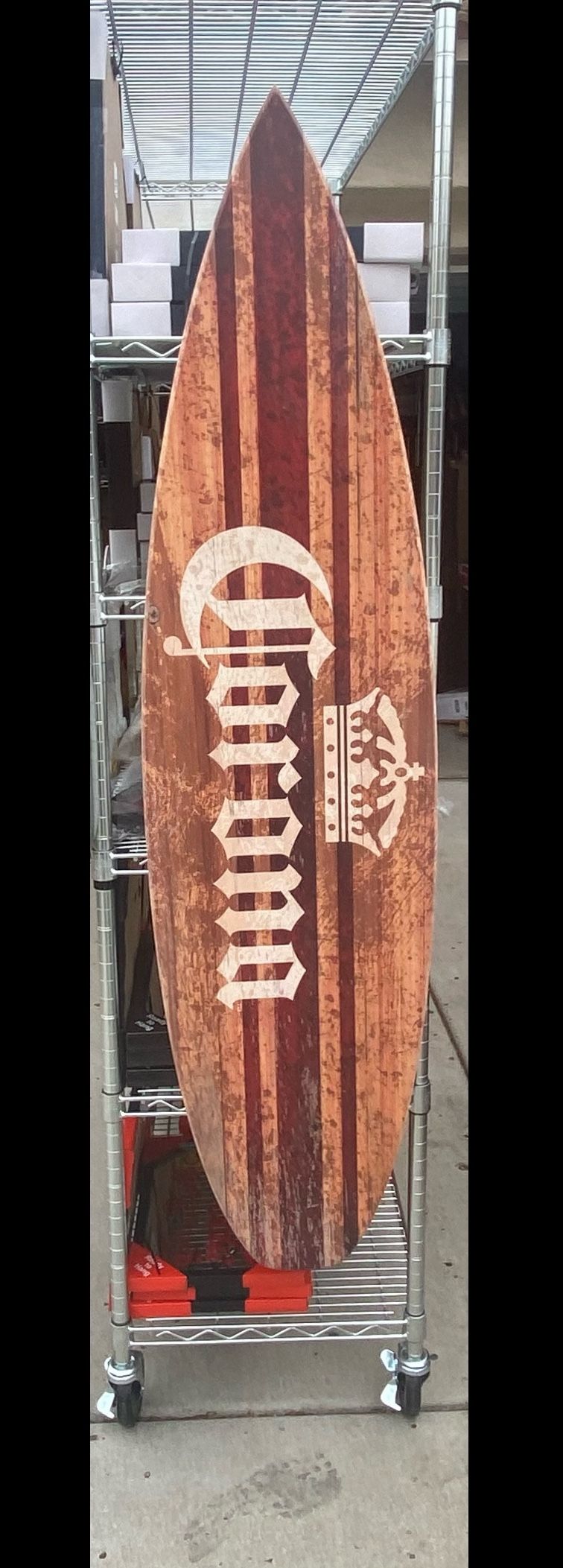 Corona Decorative Surf Board Wall Sign 60x15
