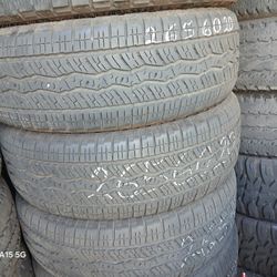 265/60/20 Falken Wildpeak AT3 Tires 90% Tread (4) 