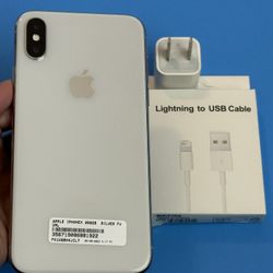 IPhone X (256gb) White UNLOCKED