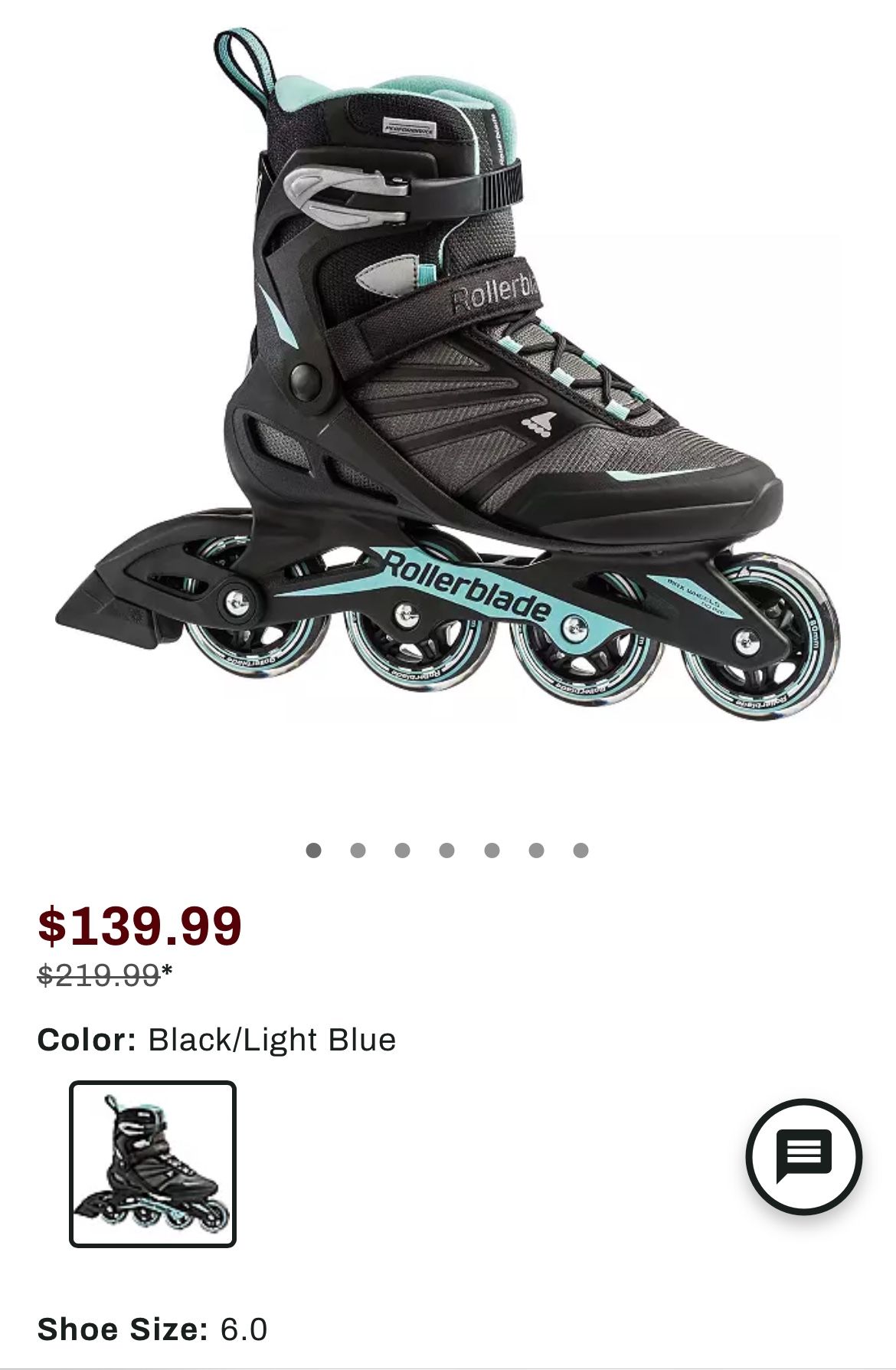 Zetrablade Women’s Rollerblade Size 6