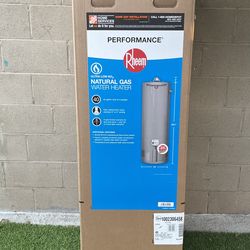 Water heater brand new
