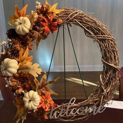 New fall wreaths