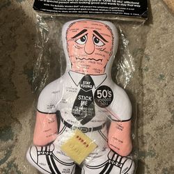 Vintage 1987 Stay Young Birthday Over The-Hill Voodoo Doll Gag Gift- 12in-NEW
