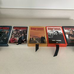 SOPRANOS DVD Box Sets Season 1-5 TV HBO movie 