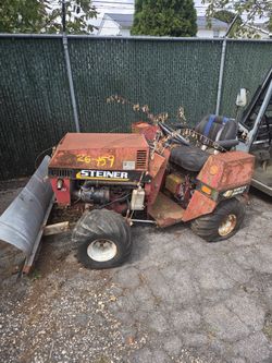 Steiner 420 4WD – Kubota Gas – Front Plow – Project