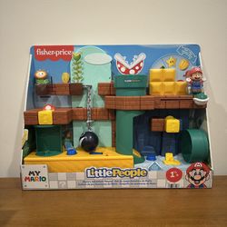 Fisher-Price Little People - Mario Adventure Playset **Brand New**