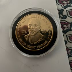 Magic Johnson 1988 MVP Coins