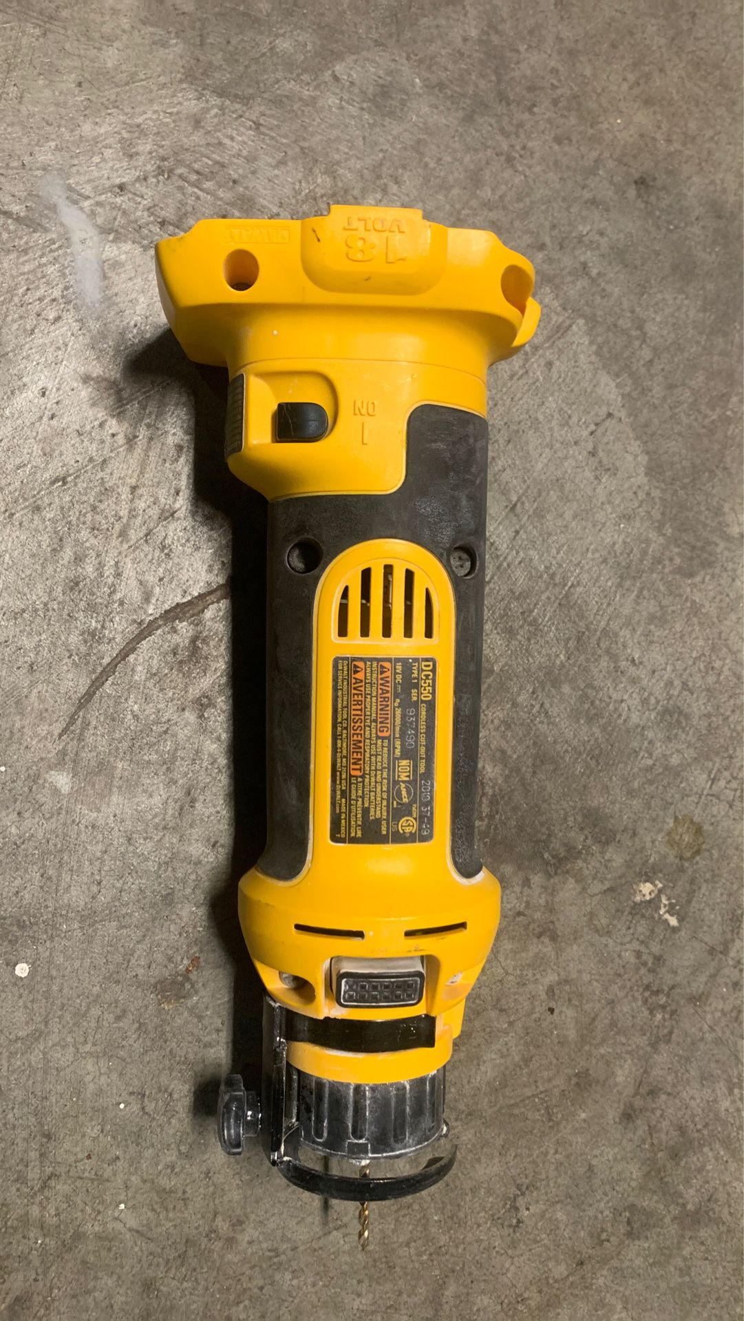 DeWalt 18v Router