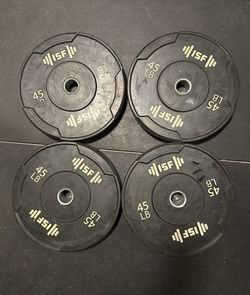ISF Bumper Plates Olympic Weights Rubber