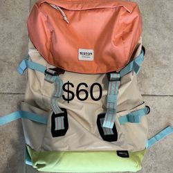 BURTON backpacks (PRICES MARKED ON PHOTOS)