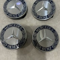 4 Mercedes Benz Wheel Center Caps Part Number: 171 400 00 25