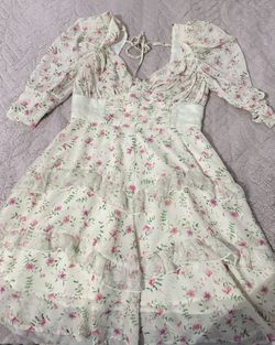 Forever 21 Floral Lace Dress