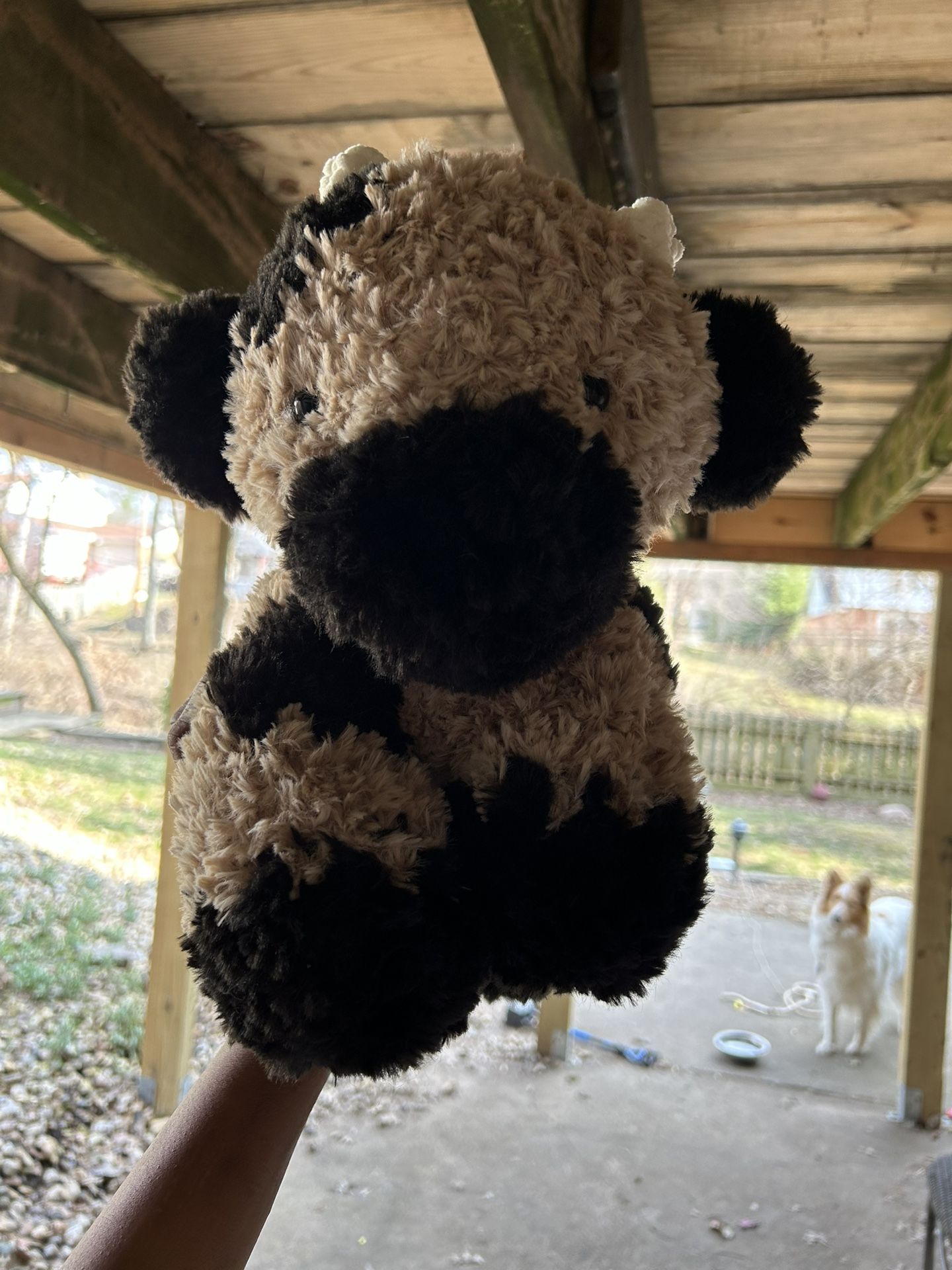 Crochet Fluffy Cow